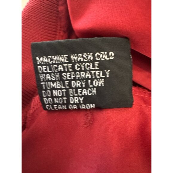 Austin Golf Vest Men Medium Red Pockets V Neck Stain Resistant Activewear Preppy - Picture 11 of 13